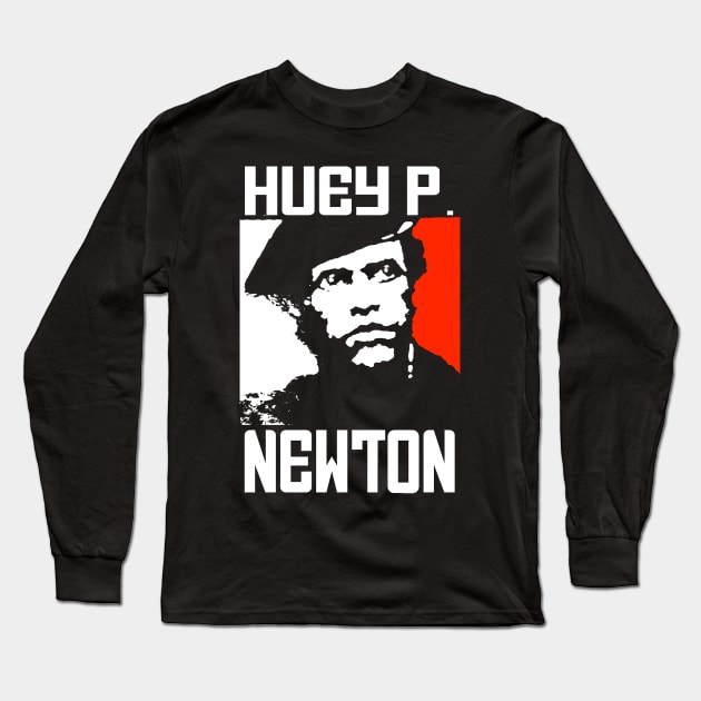 HUEY P. NEWTON-2 Long Sleeve T-Shirt by truthtopower